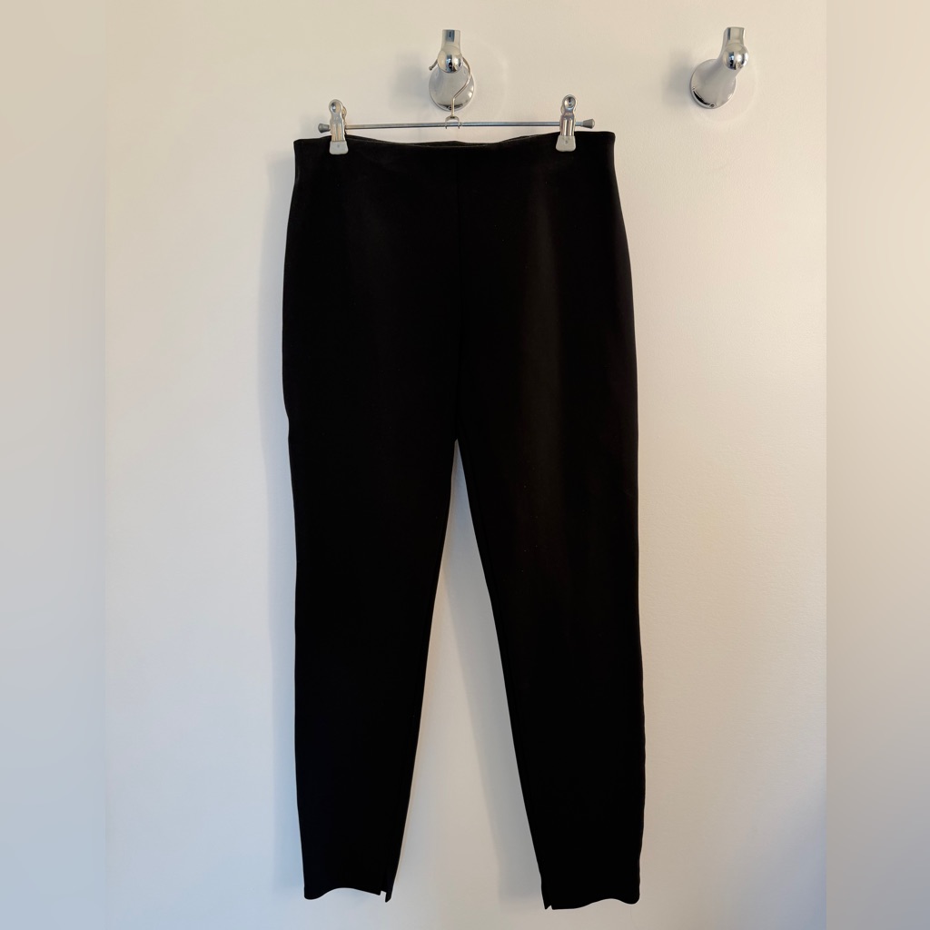 Theory Women's Sleek Black Leggings